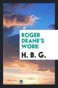 Roger Deane's Work
