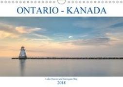 Ontario Kanada, Lake Huron und Georgian Bay (Wandkalender 2018 DIN A4 quer)
