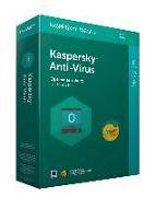 Kaspersky Anti-Virus (Code in a Box). Für Windows Vista/7/8/8.1/10