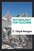 Psychology for teachers
