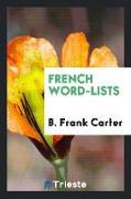 French Word-Lists