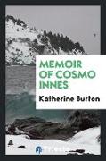 Memoir of Cosmo Innes