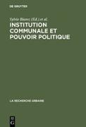 Institution communale et pouvoir politique