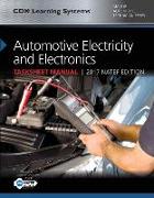 Automotive Electricity and Electronics Tasksheet Manual: CDX Master Automotive Technician Series