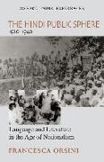 The Hindi Public Sphere, 1920-1940