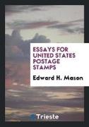 Essays for United States Postage Stamps