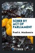 Sober by act of parliament