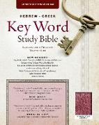 The Hebrew-Greek Key Word Study Bible: CSB Edition, Burgundy Bonded