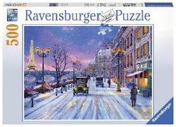 Winter in Paris. Puzzle 500 Teile