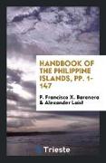 Handbook of the Philippine Islands, Pp. 1-147