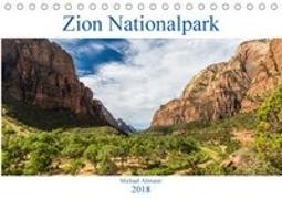 Zion Nationalpark (Tischkalender 2018 DIN A5 quer)