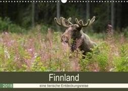 Finnland: eine tierische Entdeckungsreise (Wandkalender 2018 DIN A3 quer)