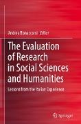 The Evaluation of Research in Social Sciences and Humanities