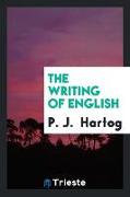 The Writing of English