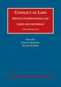 Conflict of Laws, Private International Law, Cases and Materials