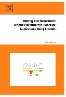 Binding and Dissociation Kinetics for Different Biosensor Applications Using Fractals