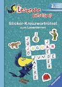 Leserabe: Sticker-Kreuzworträtsel zum Lesenlernen (2. Lesestufe), türkis