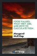 Food Values: What They Are, and How to Calculate Them