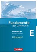 Fundamente der Mathematik, Niedersachsen, Einführungsphase, Lösungen zum Schülerbuch