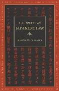 The Spirit of Japanese Law