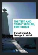 The Test and Study Speller, First Book