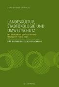 Landeskultur, Stadtökologie und Umweltschutz