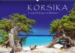 Korsika - Traumhafte Küsten am Mittelmeer (Wandkalender 2018 DIN A2 quer)