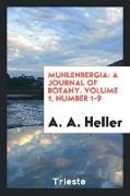 Muhlenbergia: A Journal of Botany. Volume 1, Number 1-9