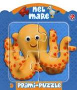 Nel mare. Libro puzzle