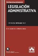 Legislación administrativa : texto legal básico con concordancias y modificaciones resaltadas