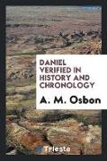 Daniel Verified in History and Chronology