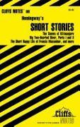 CliffsNotes Hemingway's Short Stories