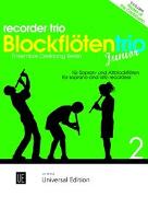 Blockflötentrio Junior für drei Blockflöten (SSA)