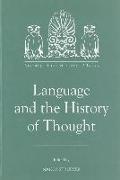 Language and the History of Thought