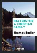 Prayers for a Christian Family