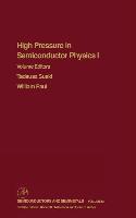 High Pressure Semiconductor Physics I