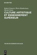 Culture artistique et enseignement supérieur