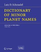 Dictionary of Minor Planet Names