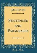 Sentences and Paragraphs (Classic Reprint)