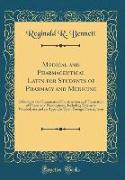 Medical and Pharmaceutical Latin for Students of Pharmacy and Medicine