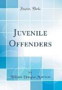 Juvenile Offenders (Classic Reprint)
