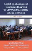 English as a Language of Teaching and Learning for Community Secondary Schools in Tanzania