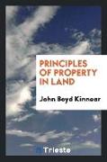 Principles of Property