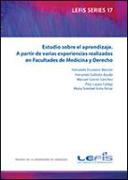 Estudio sobre el aprendizaje : a partir de varias experiencias realizadas en Facultades de Medicina y Derecho