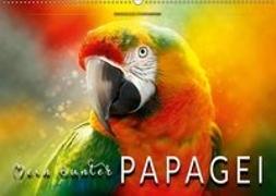 Mein bunter Papagei (Wandkalender 2018 DIN A2 quer)