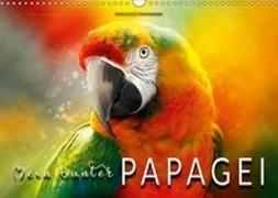 Mein bunter Papagei (Wandkalender 2018 DIN A3 quer)