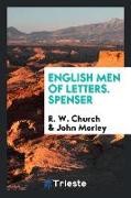 English Men of Letters. Spenser