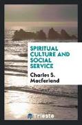 Spiritual Culture and Social Service