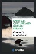 Spiritual Culture and Social Service