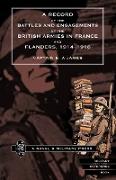 Record of the Battles & Engagements of the British Armies in France & Flanders 1914-18